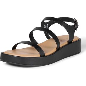 Amazon Essentials Women's Strappy Flatform Sandals in Kuwait