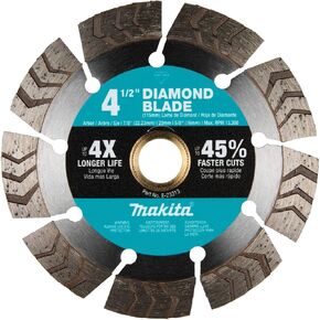 Makita E-23313 4-1/2" Diamond Blade, Segmented Turbo, General Purpose