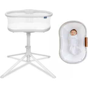 HALO 3.0 BassiNest Soothing Swivel Sleeper and Newborn Insert Bundle