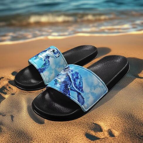 Open Toe Slippers for Women Rubber Slides Womens Sandal Slippers in Kuwait