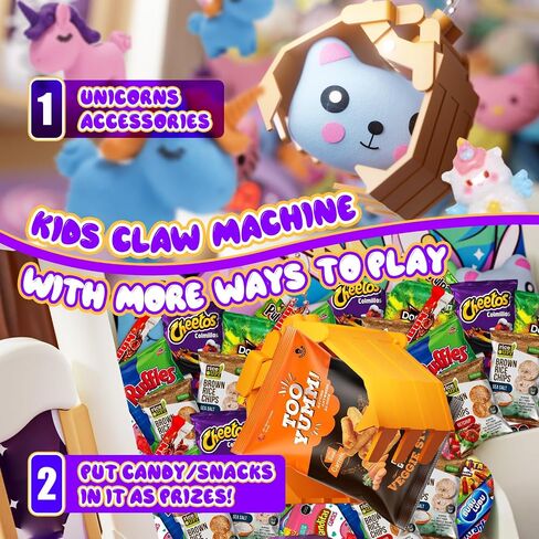 Dinosaur Claw Machines for Kids,Electronic Arcade Game Vending Machine Toys with 34 Dinosaur Toys & Sound,Candy Dispenser Machine, Thanksgiving for Girls Boys in Saudi Arabia