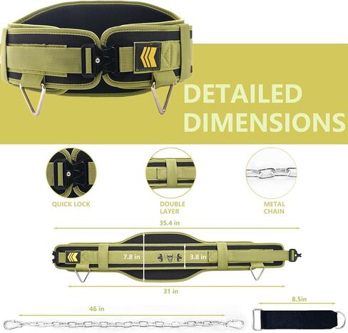 Quick Locking Weighted Dip Belt for Weight Lifting,Weighted Pull up Belt in Kuwait