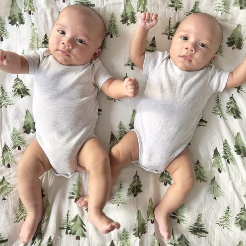 Lifetree Muslin Moaddle بطانيات محايدة ، حضانة تقويم الأسعار للأطفال تتلقى بطانية للبنين والبنات ، 70 ٪ من الخيزر in Kuwait