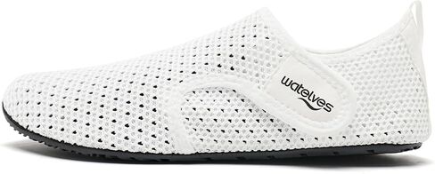 Watelves Water Shoes for Women Men Sweat Beach Aqua Socks Quick Dry Barefoot House Slippers Travel Shoes مع شريط سحري قابل للتعديل لركوب الأمواج في قوارب المسبح. in Kuwait