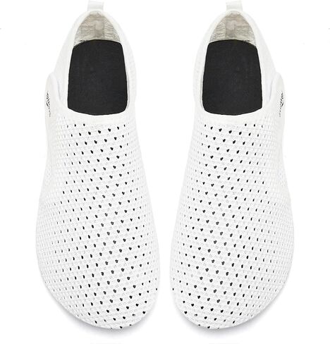 Watelves Water Shoes for Women Men Sweat Beach Aqua Socks Quick Dry Barefoot House Slippers Travel Shoes مع شريط سحري قابل للتعديل لركوب الأمواج في قوارب المسبح. in Kuwait