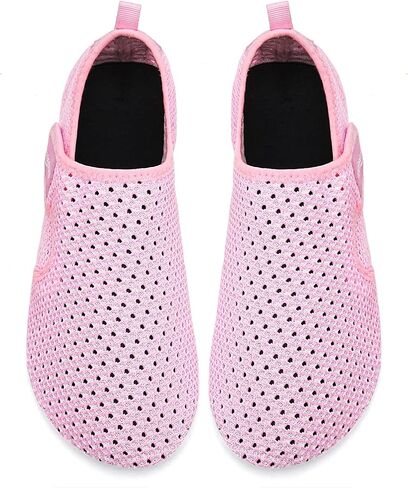 Watelves Water Shoes for Women Men Sweat Beach Aqua Socks Quick Dry Barefoot House Slippers Travel Shoes مع شريط سحري قابل للتعديل لركوب الأمواج في قوارب المسبح. in Kuwait