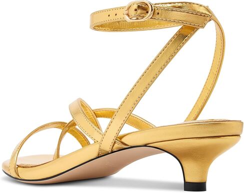 Castamere Womens Kitten Heel Open Round Toe Sandals Ankle Strap Prom Dress Summer 1.4 Inches Heels in Saudi Arabia