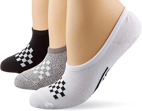 Vans, Canoodle Super No-Show Socks, Three-Pair Pack (6.5-10, Lavender Mist) in Saudi Arabia