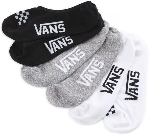 Vans, Canoodle Super No-Show Socks, Three-Pair Pack (6.5-10, Lavender Mist) in Saudi Arabia