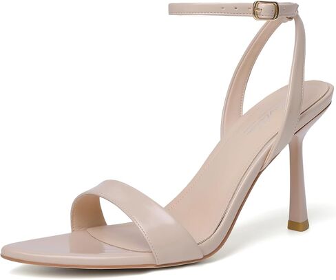 Mostrin Heels for Women Strappy Lace Up Ankle Strap Heels Pointed Open Toe Stiletto High Heeled Sandals for Prom, Party, Daily in Kuwait