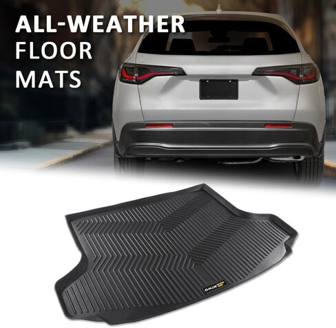 G-PLUS Floor Mats Compatible with Honda Civic 2016-2021 Coupe/Sedan/Fit Civic Hatchback 2017-2021/Fit 16-21 Honda Insight TPE All Weather Full Cover Protection 3 Piece,Black in Kuwait