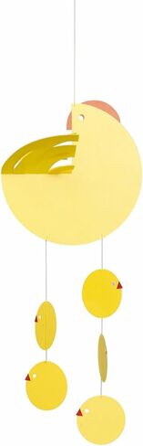 موبايل معلق لعيد الفصح - 16 بوصة - جودة عالية - مصنوع يدويًا في الدنمارك بواسطة Flensted in Kuwait