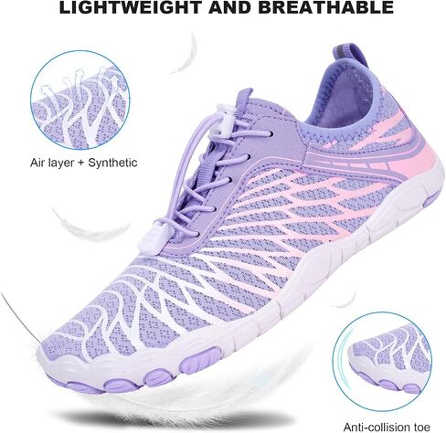Hike Barefoot Shoes Women Men Non-Slip Healthy Breathable Fashion Trail Running Womens Mens Wide Toe Zero Drop Water Shoe in Saudi Arabia