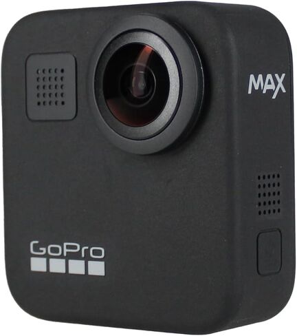 GoPro Max مقاومة للماء 360 + الكاميرا التقليدية مع شاشة تعمل باللمس الكروية 5.6k30 HD Video 16.6mp 360 Photos 1080p التثبيت المباشر (متجدد) in Saudi Arabia