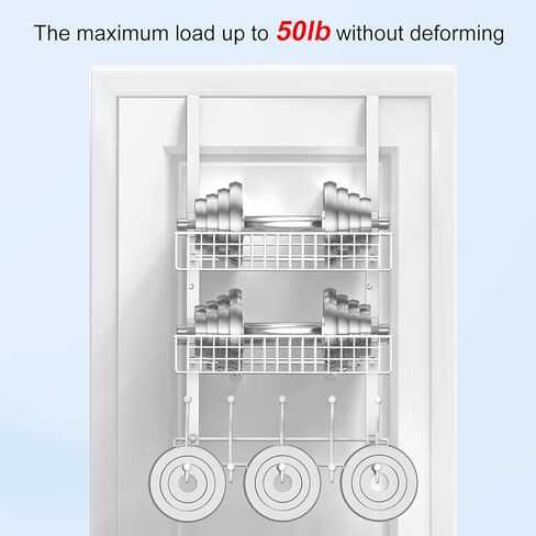 حامل معطف، علاقة فوق الباب مع سلة شبكية، رف تخزين قابل للفصل للمناشف والقبعات وحقائب اليد والمعاطف (وردي) in Kuwait
