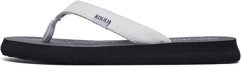 KOLILI Women's Yoga Mat Flip Flop Sandals | Max Cushioned Thong Sandals for Beach & Summer in Saudi Arabia