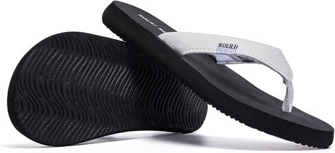 KOLILI Women's Yoga Mat Flip Flop Sandals | Max Cushioned Thong Sandals for Beach & Summer in Saudi Arabia