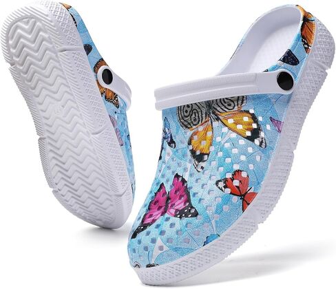 Waterproof Garden Clogs for Women: Classic Comforts - Slip On Lightweight Beach Sandals in Kuwait