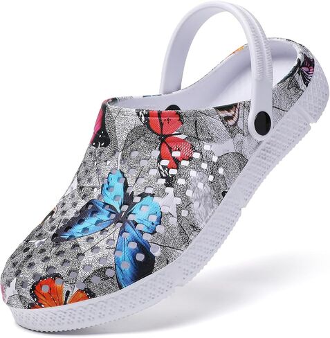 Waterproof Garden Clogs for Women: Classic Comforts - Slip On Lightweight Beach Sandals in Kuwait