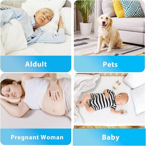 Waterproof Reusable Incontinence Bed Pads Washable Incontinence Underpads 8 Cups Absorbency,Mattress Protector for Adults, Kids and Pets(34"x 36" inch 4 Pack) in Kuwait