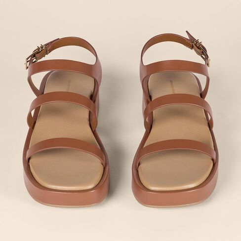 Amazon Essentials Women's Strappy Flatform Sandals in Saudi Arabia