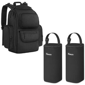 Mancro Diaper Bag Backpack，Travel Water Resistant Baby Diaper Backpack for Men 2pack Insulated Baby Bottle Bags Nursing Mom Daycare