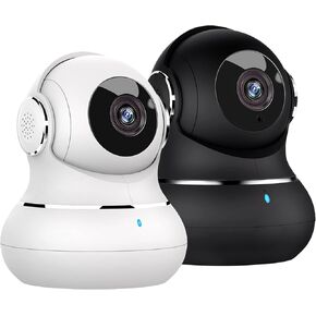 litokam 2 Pack Indoor Security Camera - Black & White