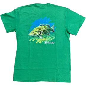 Heybo Freshwater Fishing SS T-Shirt, Freshwater Life T-Shirt Outdoors