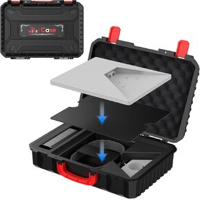 Starlink Mini Case, Portable Travel Case for Mini Starlink Dish Kit, Waterproof Hard Case, Starlink Mini Tripod Stand, Portable Starlink Mini Mount, Adjustable Heavy Duty Mount