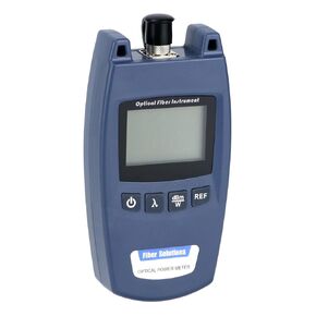 QWORK 2 in 1 Fiber Light Tester with Visual Fault Locator & Optical Power Meter, High Precision, Multiple Wavelength Support, User Calibration