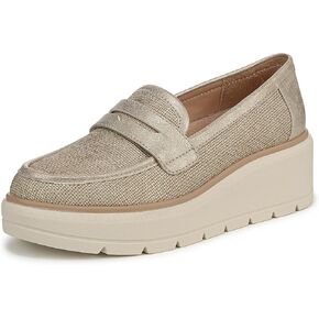 Dr. Scholl's Shoes Women's Nice Day Max Loafer, Gold, 10
