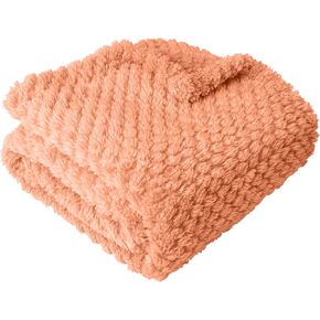 Ultra Soft Cozy Fleece Baby Blanket for Boys Girls Fluffy Breathable Receiving Blanket for Newborns, Perfect for Nursery, Stroller, Swaddling & Toddler Security (Cream, 30" X 40")