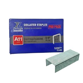 13-499 3/8in. x 3/8in. 18 Gauge Electro-Galvanized Crown Staple ، A11 Style Tacker Staple ، 5000/box