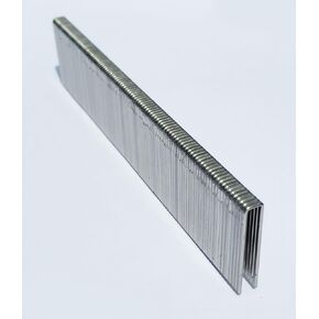 L13SS 1" Leg x 1/4" Stainless Steel Narrow Crown Staples, 1000 Count