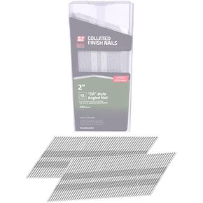 Grip Rite Prime Guard MAXB64903 2-inch 316 Stainless Steel 15 Gauge "DA"-style Angled Finish Nail, 500 per Belt Clip