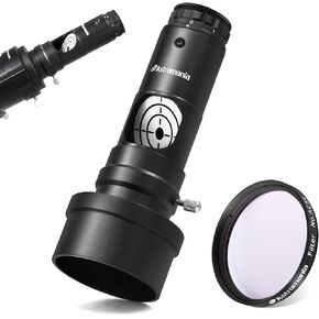 Astromania 2" Color/Planetary Moon Filter #AC54 - Bundle with - 1.25" Next Generation Laser Collimator 2" Adaptor