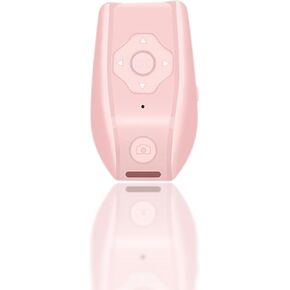 Camera Shutter Remote Control, USB Rechargeable Remote Page Turner for Smartphones Selfies, Camera Shutter Remote Photo Video Clicker ()