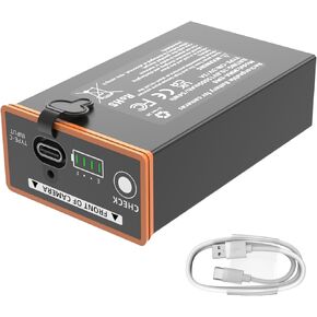 for Moultrie Power Mag Rechargeable Lithium ion Battery Pack Compatible with Edge, Edge 2, Edge Pro, Edge Pro 2 Series Trail Hunting Cameras (Power Mag 5000mAh-1PCS)