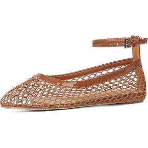أحذية Goiphrri Ballet Flats للنساء مريحات في الكاحل الشبكات الشبكات الباليه للنساء مسطحة راقصة باليرينا للنساء للنساء الصيفية غير الرسمية