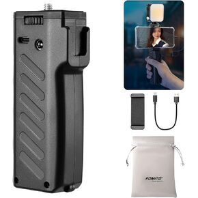 Fomito VB-38W Charging Grip Battery Grip, 6000mAh High-Capacity Lithium Battery, Support DC1 USB/Type-C Output Interface, Multiple Input and Output Protection Mechanisms