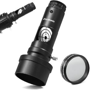 Astromania 2" Variable Grey Polarizing Filter - Bundle with - 1.25" Next Generation Laser Collimator 2" Adaptor