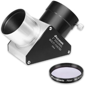 Astromania 2" Color/Planetary Moon Filter #AC54 - Bundle with - 2" 90-Degree Mirror Diagonal with 93%