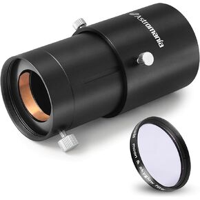 Astromania 2" Moon/Skyglow Filter - Bundle with - 2" Variable Universal Camera Adapter