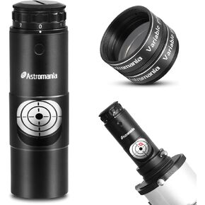 Astromania 1.25" Variable Grey Polarizing Filter - Bundle with - 1.25" Next Generation Laser Collimator