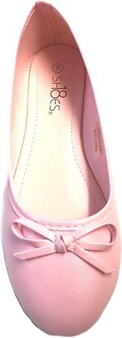 Shoes 18 Womens Ballerina Ballet Flats Shoe with Bow in Kuwait