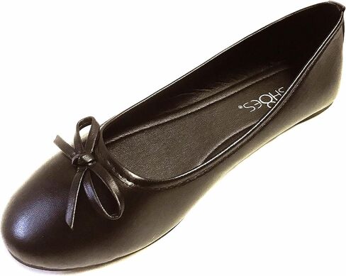 Shoes 18 Womens Ballerina Ballet Flats Shoe with Bow in Kuwait