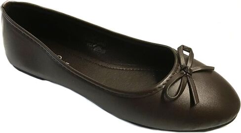 Shoes 18 Womens Ballerina Ballet Flats Shoe with Bow in Kuwait