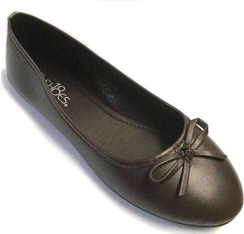 Shoes 18 Womens Ballerina Ballet Flats Shoe with Bow in Kuwait