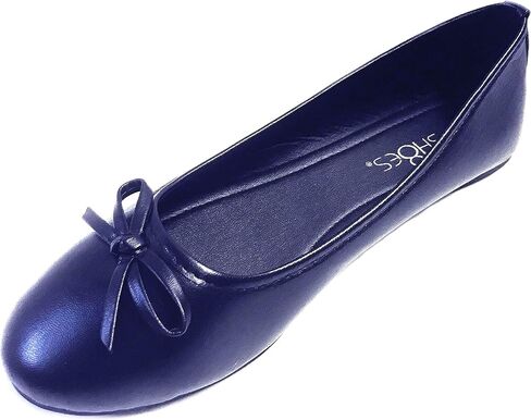 Shoes 18 Womens Ballerina Ballet Flats Shoe with Bow in Kuwait