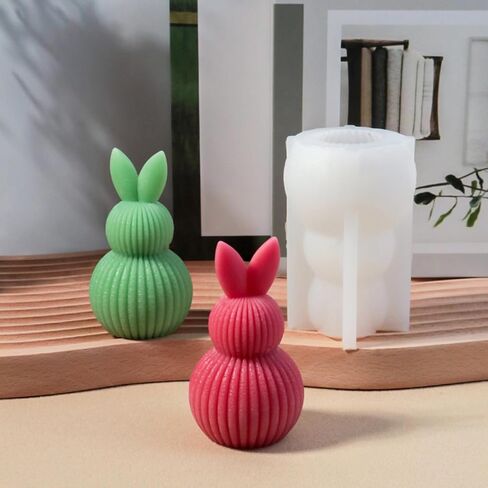 Pumpkin Candle Molds Silicone Halloween Bubble Cube Candle Molds 3D Pumpkin Candle Molds for Candle Making Soap Resin Home Decoration in Saudi Arabia